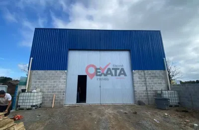 Galpão para alugar, 240 m² por r$ 8.000,00/mês - sai mirim - itapoá/sc