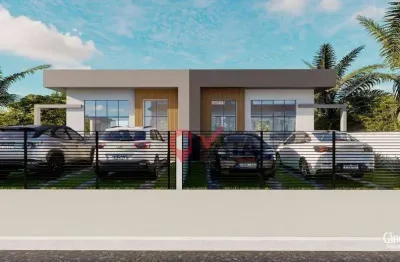 Casa nova com 3 quartos – balneário santa clara – r$ 399.000,00