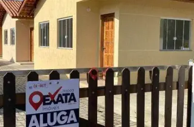 Casa com 2 dormitórios para alugar, 42 m² por r$ 1.250,00/mês - farol do itapoá ii - itapoá/sc
