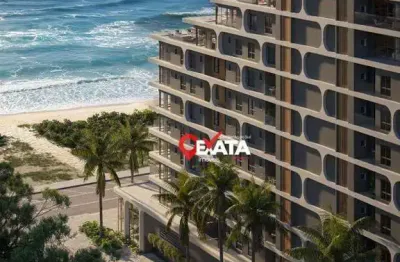 Apartamento frente mar com 2 suítes à venda, 78 m² por r$ 829.000 - rainha do mar - itapoá/sc