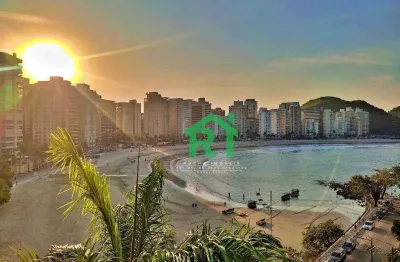Apartamento frente mar, 3 dormitórios - 1 vaga, lazer, jardim astúrias - guarujá/sp