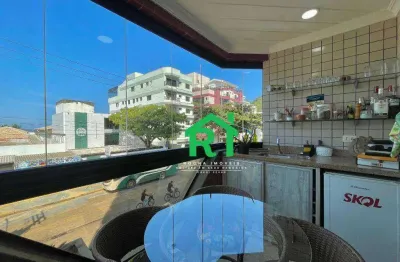 Apartamento à beira mar com 3 dormitórios (2 suítes), 2 vagas, lazer, tombo, guarujá/sp