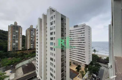 Apartamento a venda, pitangueiras, vista ao mar, 3 dormitórios (1 suíte), 1 vaga, guarujá/sp.