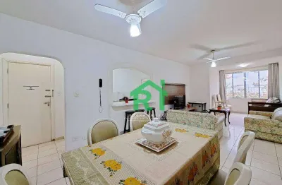 Apartamento beira mar, 2 dormitórios, 1 vaga, 95 m², à venda por r$ 480.000 - pitangueiras - guarujá/sp