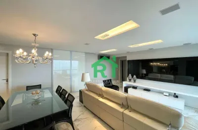 Apartamento frente mar, 3 suítes, 2 vagas, área de lazer, tombo, guarujá/sp