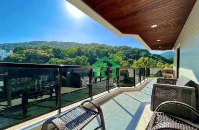 Apartamento com varanda gourmet, 4 dormitórios (2 suítes), 2 vagas, piscina, praia das pitangueiras, guarujá.