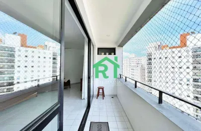 Apartamento com 4 dormitórios à venda, 150 m² por r$ 590.000,00 - pitangueiras - guarujá/sp