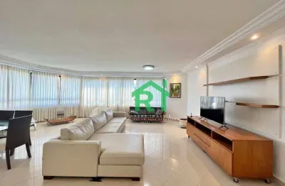 Apartamento com 3 dormitórios à venda, 170 m² por r$ 1.000.000,00 - pitangueiras - guarujá/sp