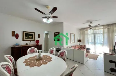 Apartamento com 3 dormitórios,  em praia do tombo - guarujá/sp
