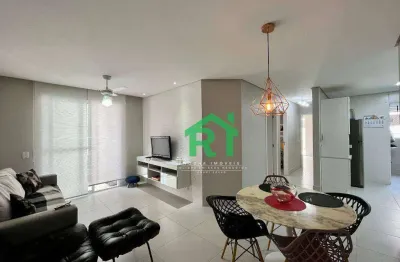 Apartamento frente mar, 3 dormitórios (1 suíte), 2 vagas, área de lazer, jardim astúrias, guarujá/sp