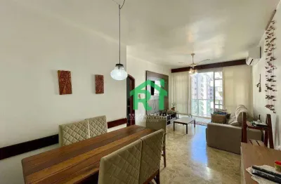 Apartamento com 3 quartos (1 suíte), 2 vagas, área de lazer, pitangueiras - guarujá.