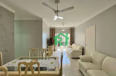 Apartamento com vista mar, 3 quartos, 1 vaga, jardim astúrias, guarujá/sp