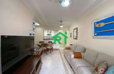 Apartamento com 3 dormitórios (1 suíte), 2 vagas, lazer, pitangueiras, guarujá/sp