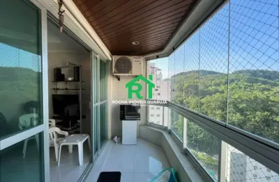 Apartamento para alugar em praia das astúrias, guarujá/sp, 3 suítes, lazer, 1 vaga
