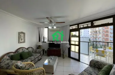 Apartamento para alugar em praia das pitangueiras, guarujá/sp, 3 dormitórios, piscina, 2 vagas