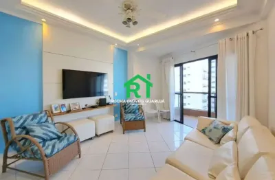 Apartamento para alugar em praia das pitangueiras, guarujá/sp, 4 dormitórios, lazer, 2 vagas