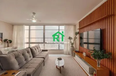 Apartamento para alugar em praia das pitangueiras, guarujá/sp, 3 dormitórios, frente mar