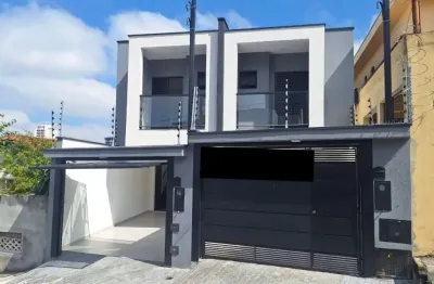 Lindo sobrado de 3 quartos e 2 vagas à venda em penha de frança