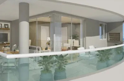 Cobertura duplex nunca habitada com 4 quartos e 4 vagas em moema