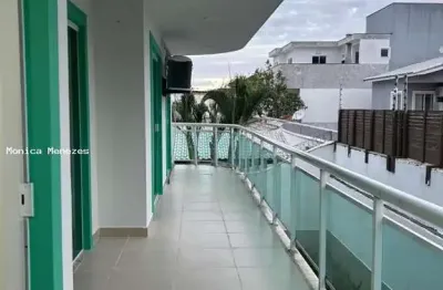 Apartamento para locação em cabo frio, peró, 2 dormitórios, 1 suíte, 2 banheiros, 2 vagas