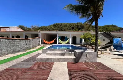 Casa para Temporada em Cabo Frio, Peró, 3 dormitórios, 1 suíte, 3 banheiros, 5 vagas