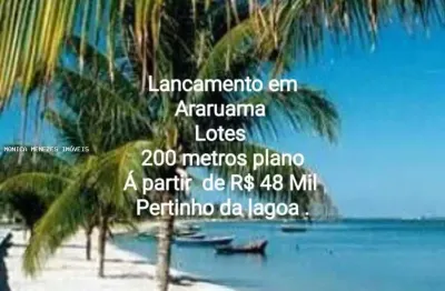 Terreno à venda na Avenida Dos Pescadores, 9, Paracatu, Araruama
