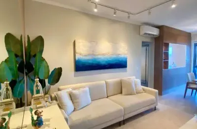 Apartamento 02 dormitórios decorado e mobiliado à venda no itagua