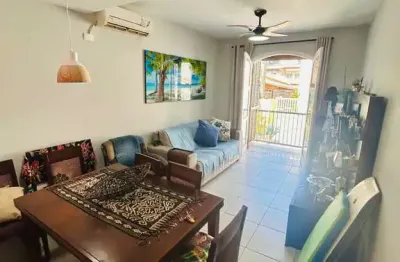 Apartamento duplex dois dormitórios mobiliado à venda na praia grande