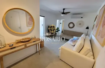 Apartamento mobiliado de 2 dormitórios no condomínio duo itaguá ubatuba