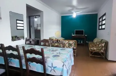 Apartamento na praia do tenório, mobiliado, com 2 dormitórios à poucos metros da praia.