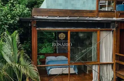 Casa espetacular com vista ao mar na praia do felix em meio a natureza