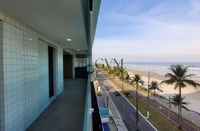 Apartamento  frente mar com 2 dorms, jardim imperador