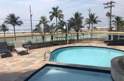 Apartamento vista mar com 3 suítes, aviação, em praia grande sp