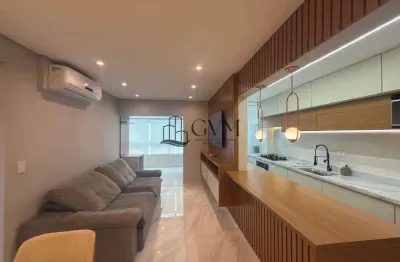 Apartamento mobiliado com 2 quartos, guilhermina, praia grande