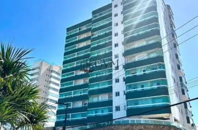 Apartamento com 2 quartos, balneário maracanã, praia grande