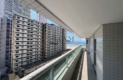 Apartamento vista mar com 3 quartos á venda na Guilhermina em Praia Grande