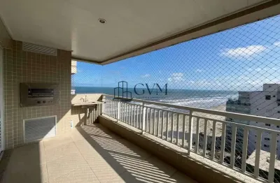 Apartamento com 3 quartos, frente mar, á venda na Aviação em Praia Grande