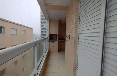 Apartamento de 2 quartos sendo uma suíte, no Canto do Forte, Praia Grande, SP.