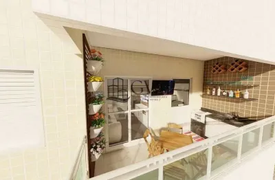 Apartamento com 1 quarto à venda na Rua São José, s/n, Vila Caiçara, Praia Grande