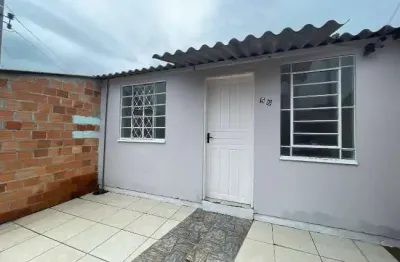 Casa em condomínio fechado com 2 quartos à venda na são joão, 1540, loteamento vila rica, gravataí por r$ 140.000