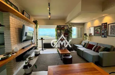 Apartamento com 2 dormitórios à venda, 75 m² por r$ 645.000,00 - gleba palhano - londrina/pr
