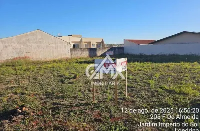 Terreno à venda, 688 m² por r$ 900.000 - jardim império do sol - londrina/pr