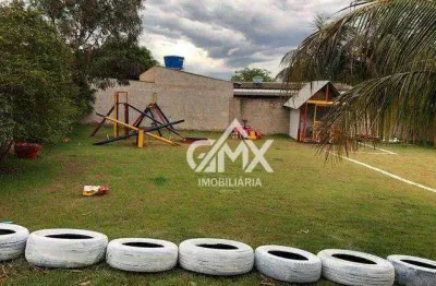 Chácara com 4 dormitórios à venda, 1202 m² por r$ 450.000 - rural - alvorada do sul/pr