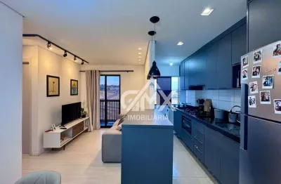 Apartamento com 2 dormitórios à venda, 45 m² por r$ 240.000,00 - conjunto habitacional saltinho - londrina/pr