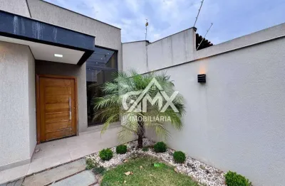 Casa com 3 dormitórios à venda, 80 m² por r$ 380.000,00 - jardim continental - londrina/pr