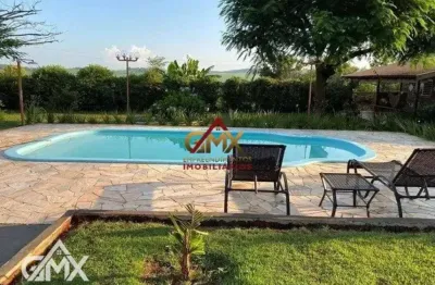 Chácara com 3 dormitórios à venda, 6000 m² por r$ 1.100.000,00 - novo aeroporto - londrina/pr