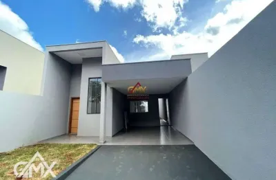 Casa com 3 dormitórios à venda, 93 m² por r$ 430.000,00 - columbia - londrina/pr