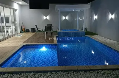 Casa em condomínio fechado com 3 quartos à venda na Avenida Prefeito José Lozano Araújo, 910, Jardim Ypê, Paulínia, 300 m2 por R$ 2.590.000