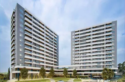 Apartamento garden com 1 suíte e 2 dormitórios no bairro fazenda em itajaí