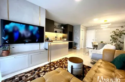 Apartamento mobiliado com 1 suíte e 1 dormitório no bairro fazenda em itajaí